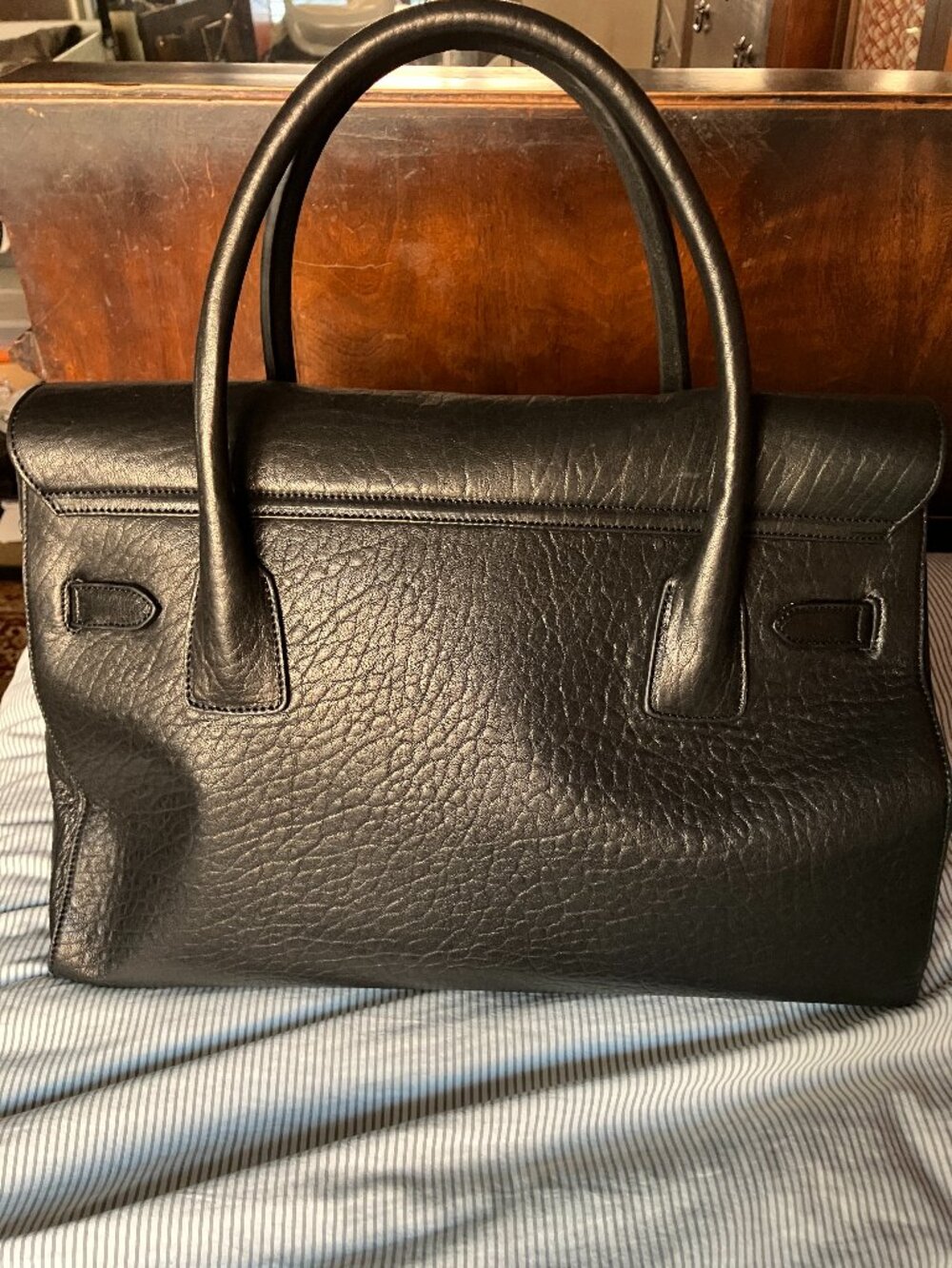 Sabatier Bellecour 617 Bubble Noir Black Sheep Leather - Picture 3 of 10